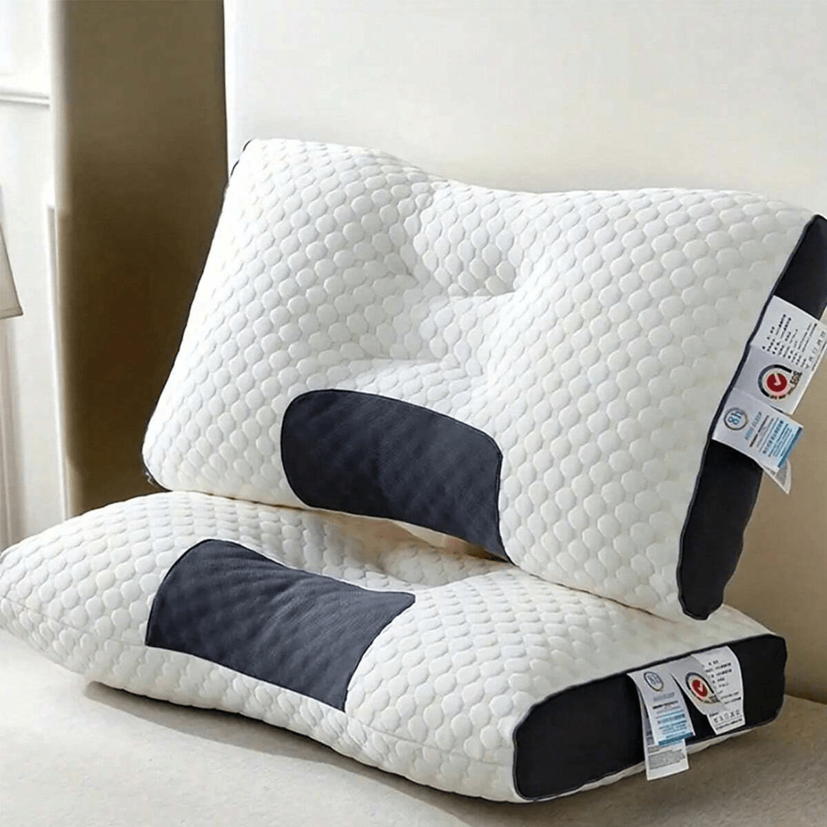 🌙 DormiFlex™ Almohada Cervical