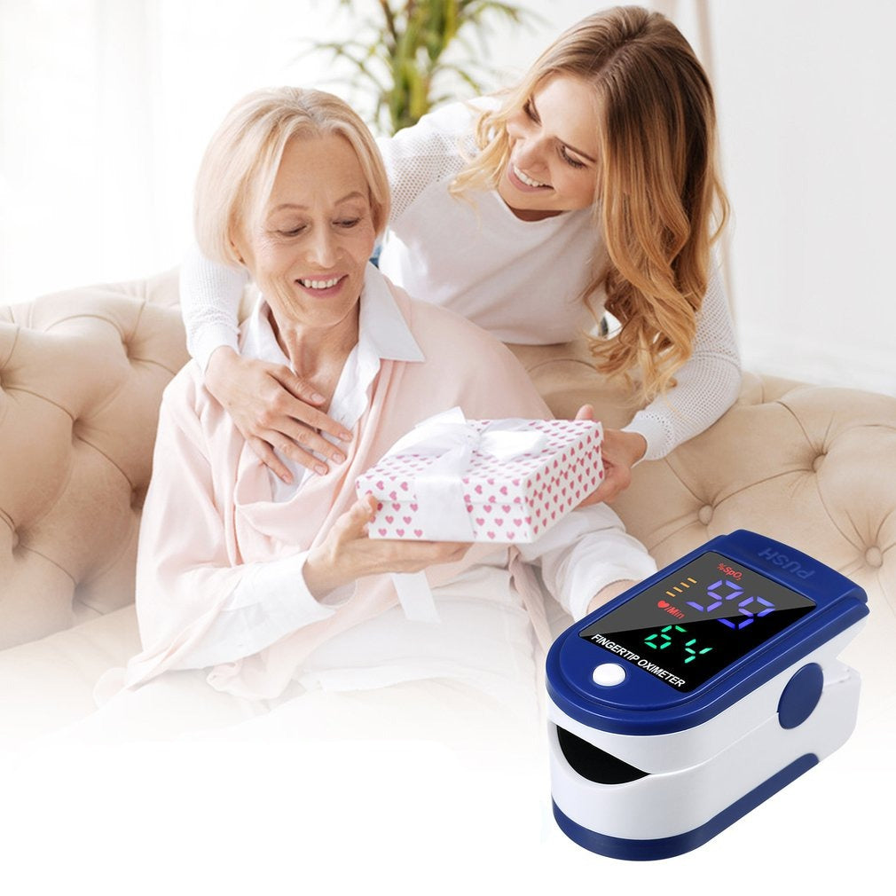 OXÍMETRO SATURÓMETRO PARA CONTROLAR TU OXIGENACIÓN AL INSTANTE INCLUYE PILAS ¡ENVÍO GRATIS Y RÁPIDO!🩺💨