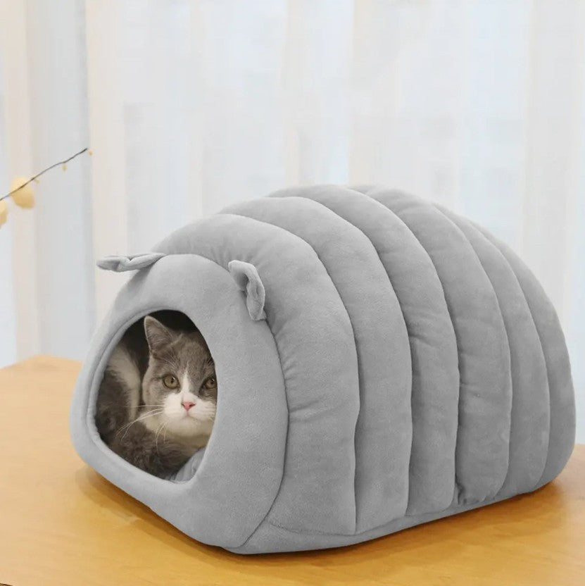 CAMA CASA FELPUDA PARA GATOS