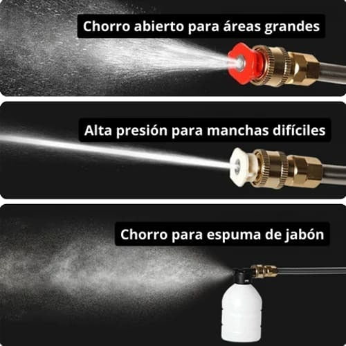 HIDROLAVADORA PORTÁTIL DE ALTA PRESIÓN INCLUYE BATERÍA DE 48V | + ENVÍO GRATIS