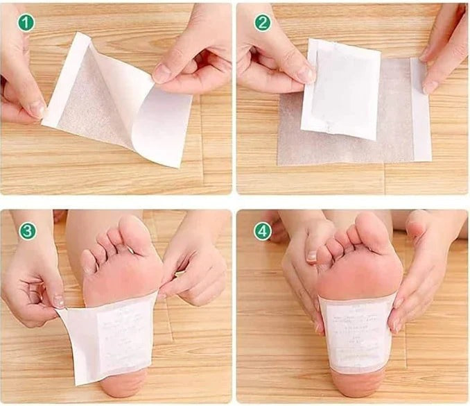 Parche Kinoki™ Desintoxicante para Pies: Purifica y renueva energía mientras duermes. ( 10 Parches)