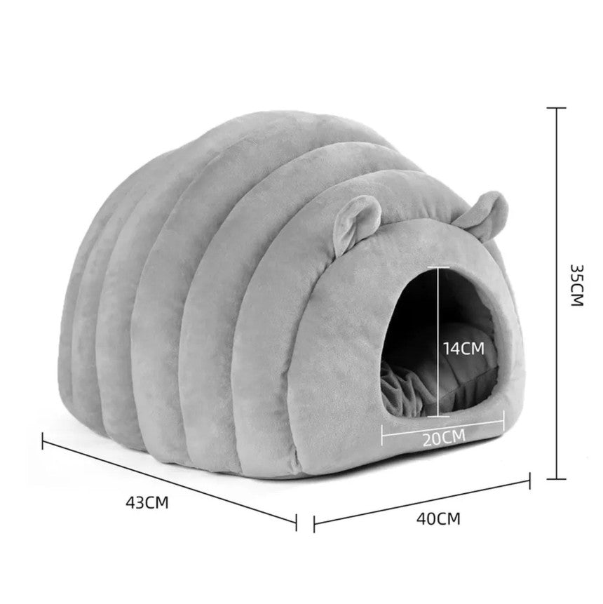 CAMA CASA FELPUDA PARA GATOS