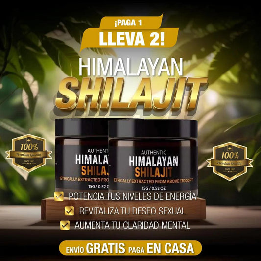 SHILAJIT DEL HIMALAYA DESINTOXICANTE NATURAL