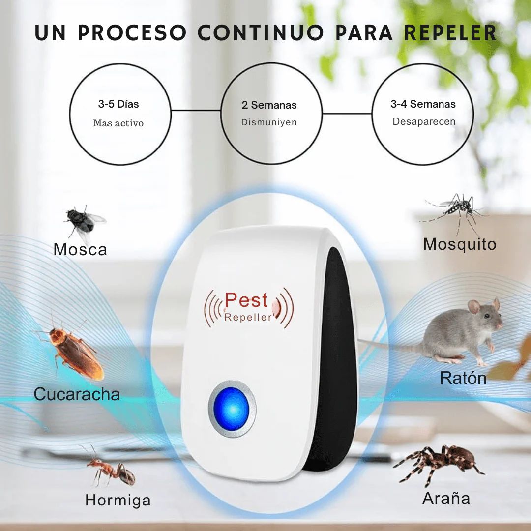 2x1 Repelente Eléctrico - Protege tu hogar y a tu familia de forma segura🔴