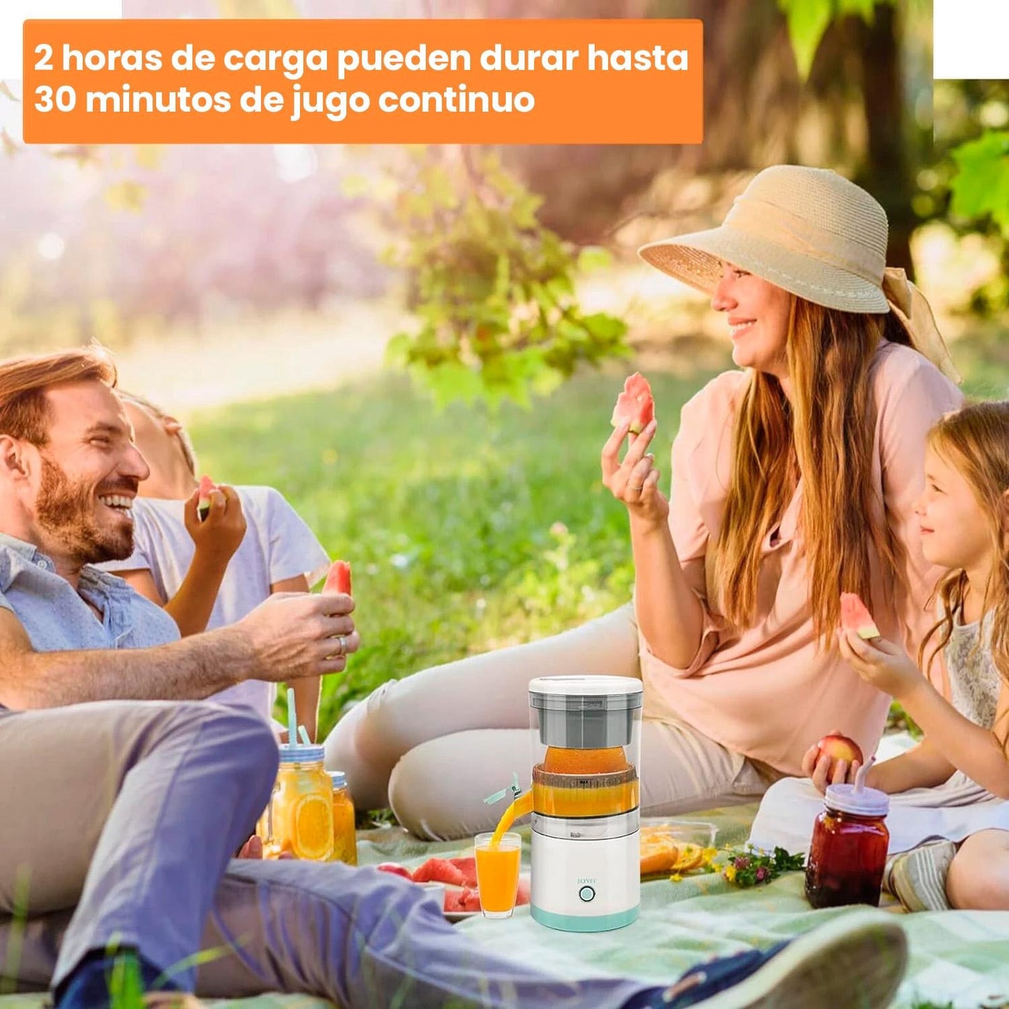 JuiceMaster™ Exprimidor Inalámbrico de Calidad y la Eficiencia