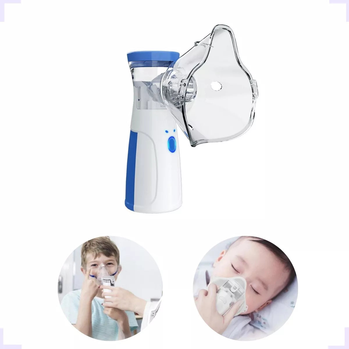 MiniNebFam™ – Nebulizador para Niños  - Sin Miedo y Silencioso