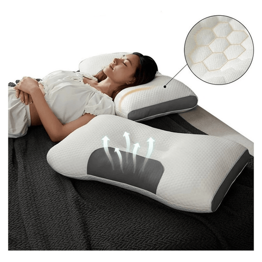 🌙 DormiFlex™ Almohada Cervical