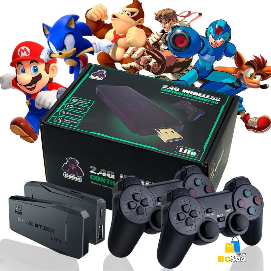 RetroHero 10K™ Consola Retro con Más de 10.000 Juegos Clásicos en Alta Calidad