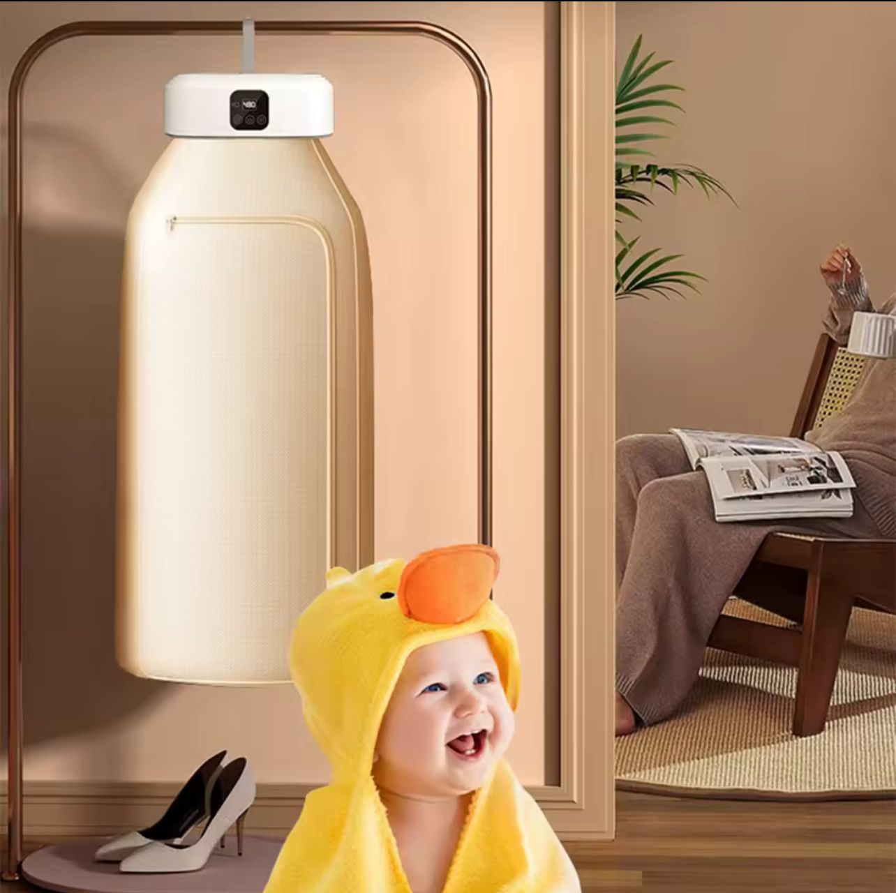 SECADORA DE ROPA PORTÁTIL